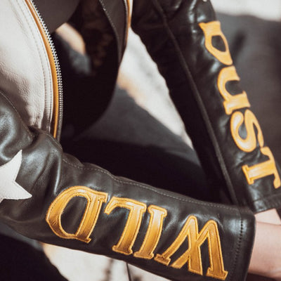 Wildust Sisters Stars & Stripes Jacket - Khaki | Veloce Club