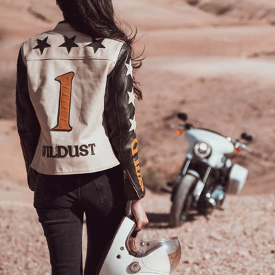 Wildust Sisters Stars & Stripes Jacket - Khaki | Veloce Club