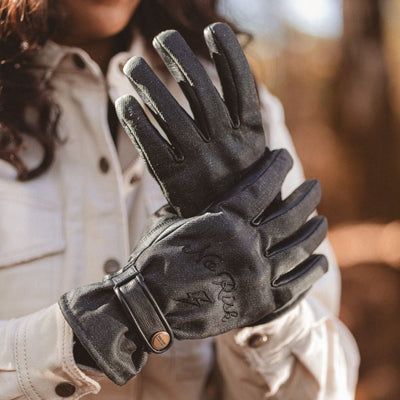 Wildust Sisters Thriller Motorcycle Gloves in Black