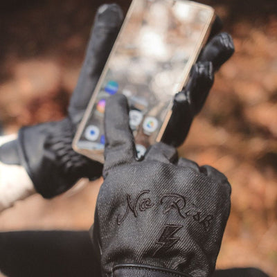 Wildust Sisters Thriller Motorcycle Gloves in Black