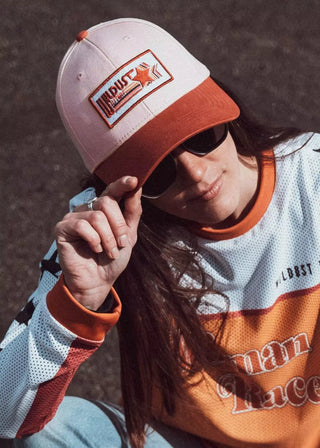 Wildust Sisters Trucker Cap - Woman Racer - available at Veloce Club