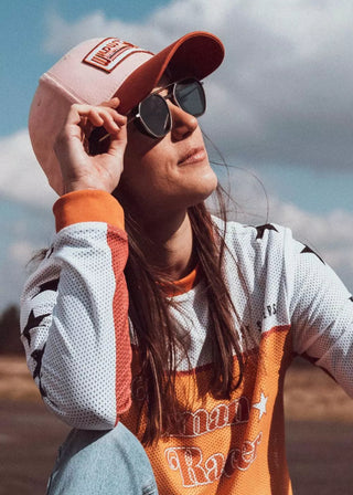 Wildust Sisters Trucker Cap - Woman Racer - available at Veloce Club