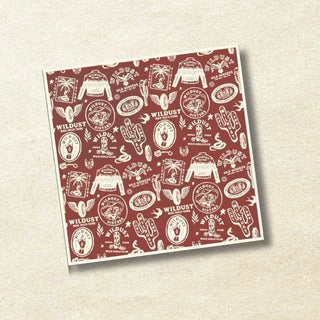 Wildust Sisters Wild Spirit Moto Scarf in Red - available at Veloce Club