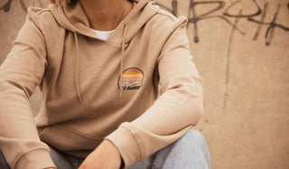 Wildust Sisters Wind Race Hoodie in Khaki - available at Veloce Club