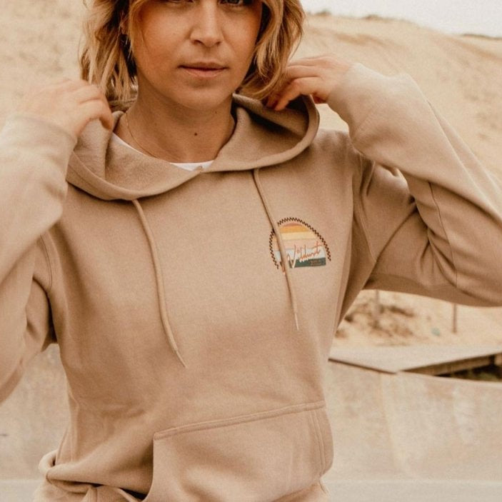 Wildust Sisters Wind Race Hoodie in Khaki