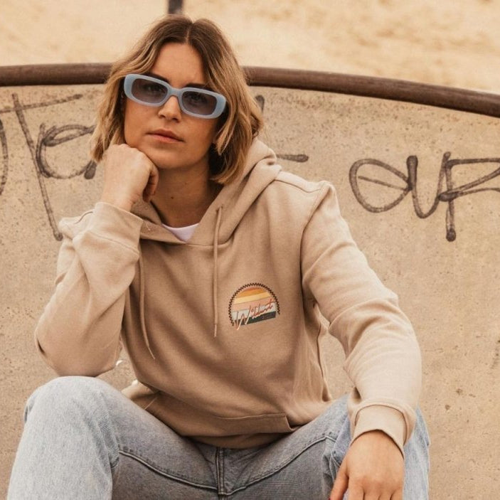 Wildust Sisters Wind Race Hoodie in Khaki