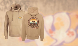 Wildust Sisters Wind Race Hoodie in Khaki - available at Veloce Club