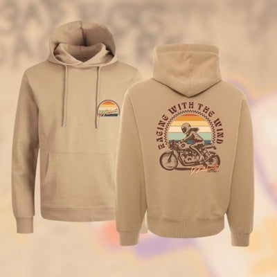 Wildust Sisters Wind Race Hoodie in Khaki