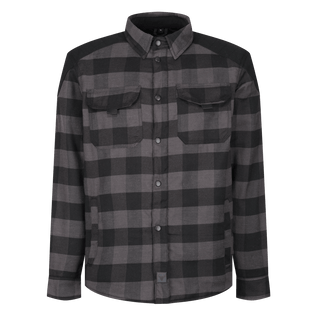 Woody Flannel Jacket (Grey) - available at Veloce Club
