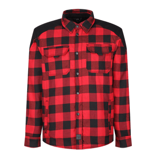 Woody Flannel Jacket (Red) - available at Veloce Club