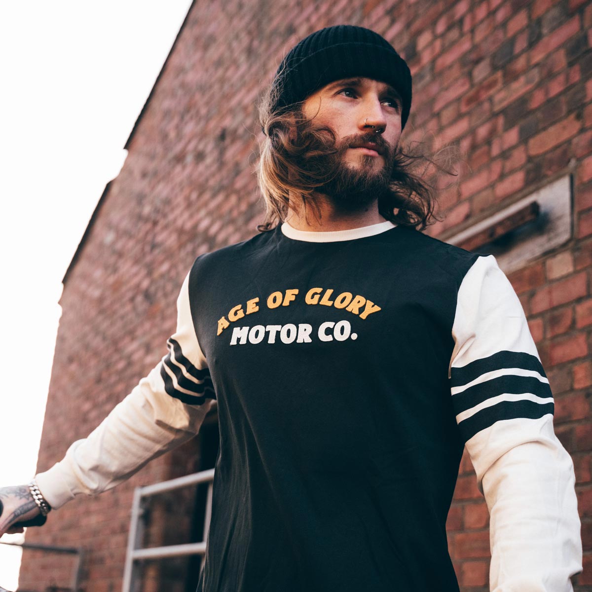Age of Glory Authentic Long Sleeve in Black