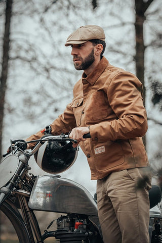 Age of Glory Craftsman Jacket in Caramel - available at Veloce Club