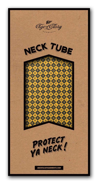 Age of Glory Diamonds Neck tube in Black and Gold 