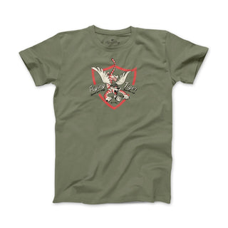 Age of Glory Flying Tiger T-shirt in Green