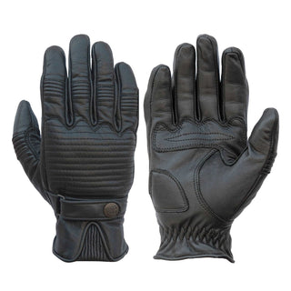 Age of Glory Garage Leather CE Gloves in Black