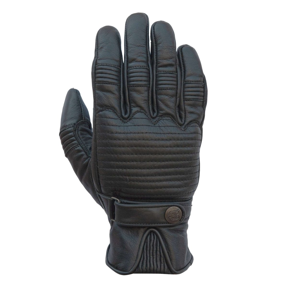 Age of Glory Garage Leather CE Gloves in Black 