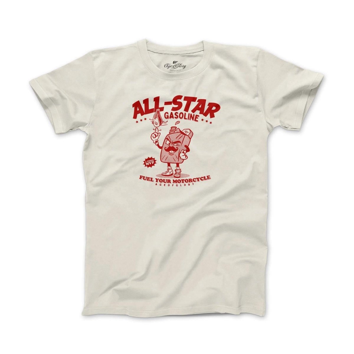 Age of Glory Gasoline T-shirt in Ecru