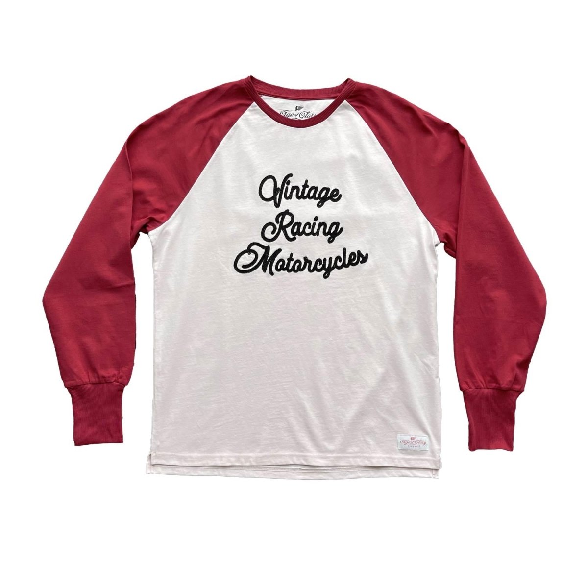 Age of Glory Heritage Long Sleeve in Ecru and Burgundy