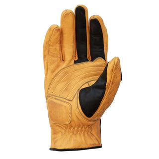 Age of Glory Miles Leather CE Gloves in Yellow 