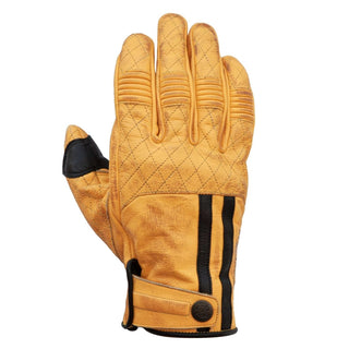 Age of Glory Miles Leather CE Gloves in Yellow