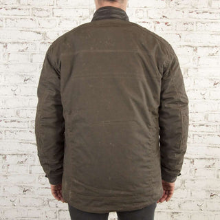 Age of Glory Mission Waxed Cotton Jacket in Brown