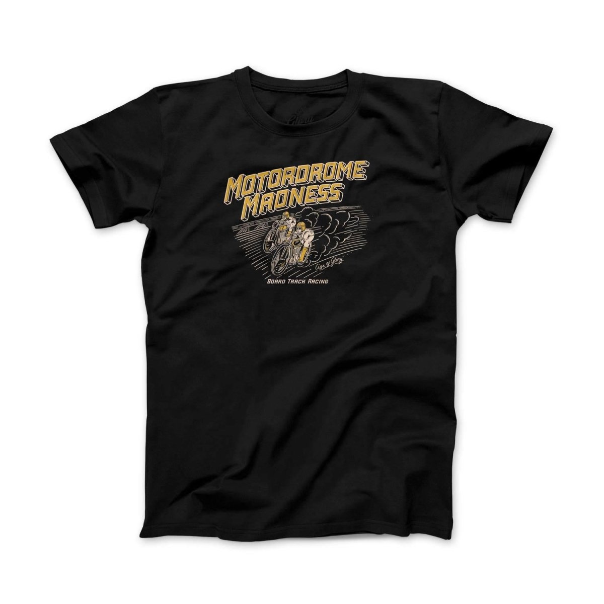 Age of Glory Motordrome T-shirt in Washed Black