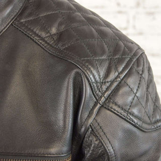 Age Of Glory Rogue Leather Jacket in Black