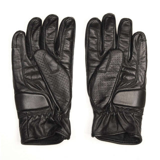 Age of Glory Rover Leather CE Waxed Gloves in Black