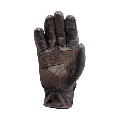 Age of Glory Shifter Gloves Brown Leather and Denim