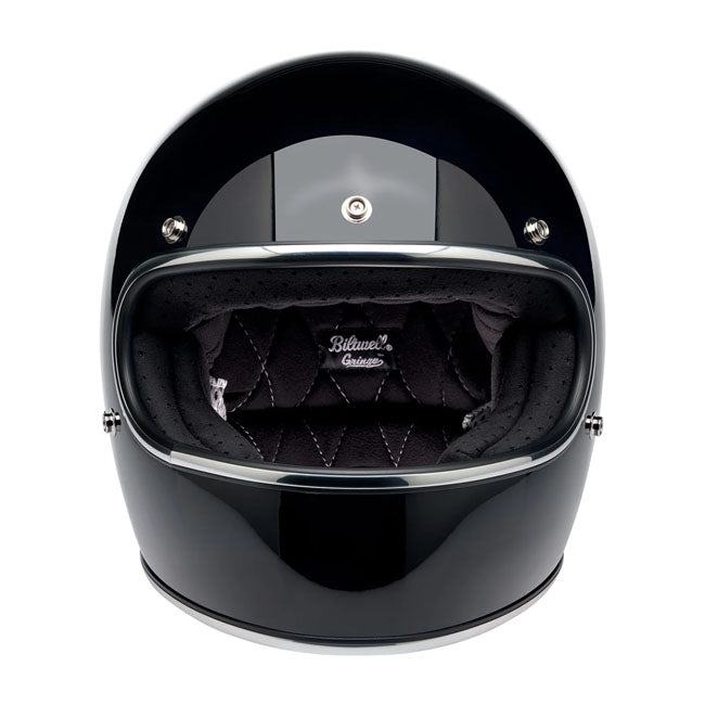 Biltwell Gringo 06 Helmet - Gloss Black - available at Veloce Club
