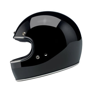 Biltwell Gringo 06 Helmet - Gloss Black - available at Veloce Club