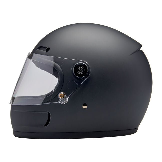 Biltwell Gringo SV Helmet - Matt Black - available at Veloce Club