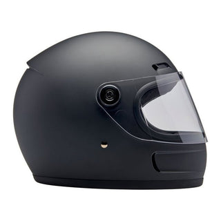 Biltwell Gringo SV Helmet - Matt Black - available at Veloce Club