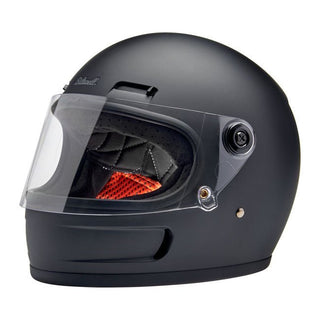 Biltwell Gringo SV Helmet - Matt Black - available at Veloce Club