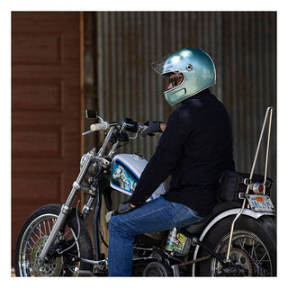 Biltwell Gringo SV Helmet - Metallic Sea Foam - available at Veloce Club