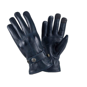 By City Elegant Mens Winter Gloves in Blue