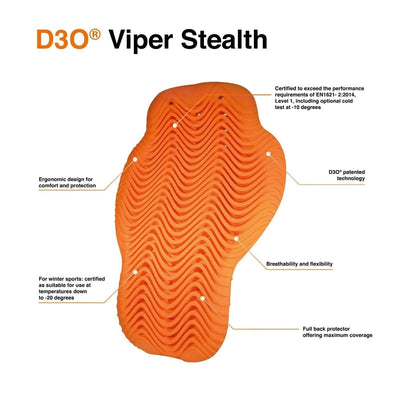 D30 Viper Stealth Back Protector