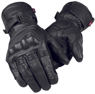 Dane Faaborg Motorcycle Gloves in Black 
