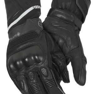 Dane Furseo Motorcycle Gloves in Black 