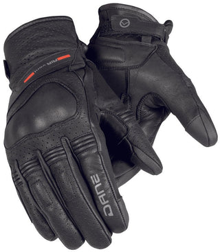 Dane Nigra Motorcycle Gloves in Black 