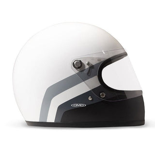 DMD Rocket Motorcycle Helmet - Grayscale