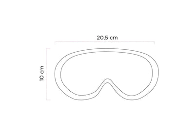 Ethen Scrambler Goggles - Black / Grey chequered