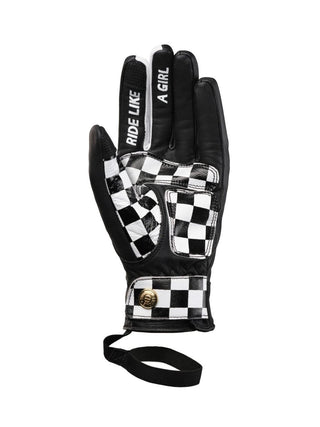 EUDOXIE Lizzy Women's Gloves in Gold/Black