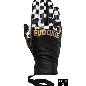 EUDOXIE Lizzy Women's Gloves in Gold/Black 