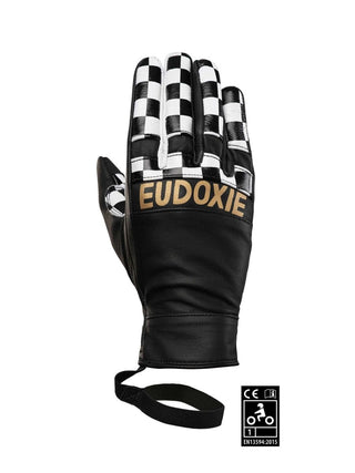 EUDOXIE Lizzy Women's Gloves in Gold/Black 