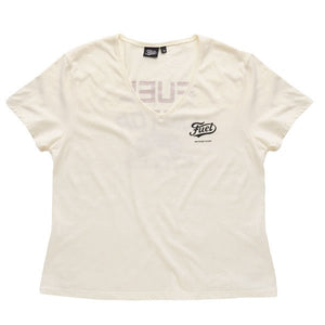 Fuel Angie Women's T-shirt in Cream 