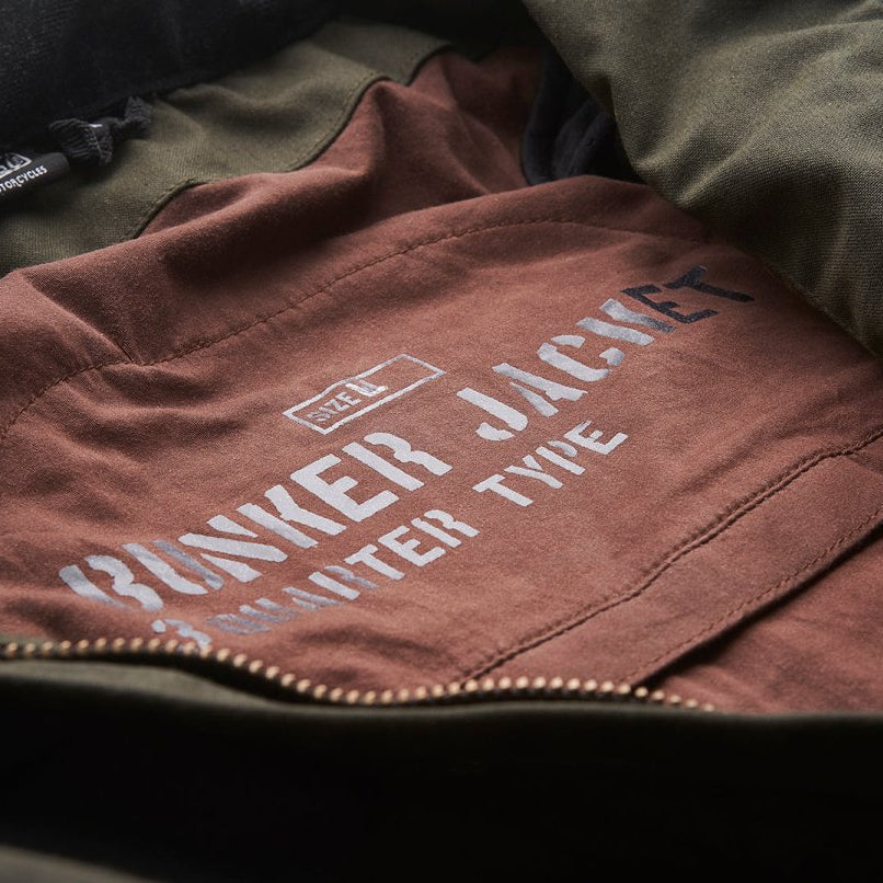 Fuel Bunker Jacket in Dark Green