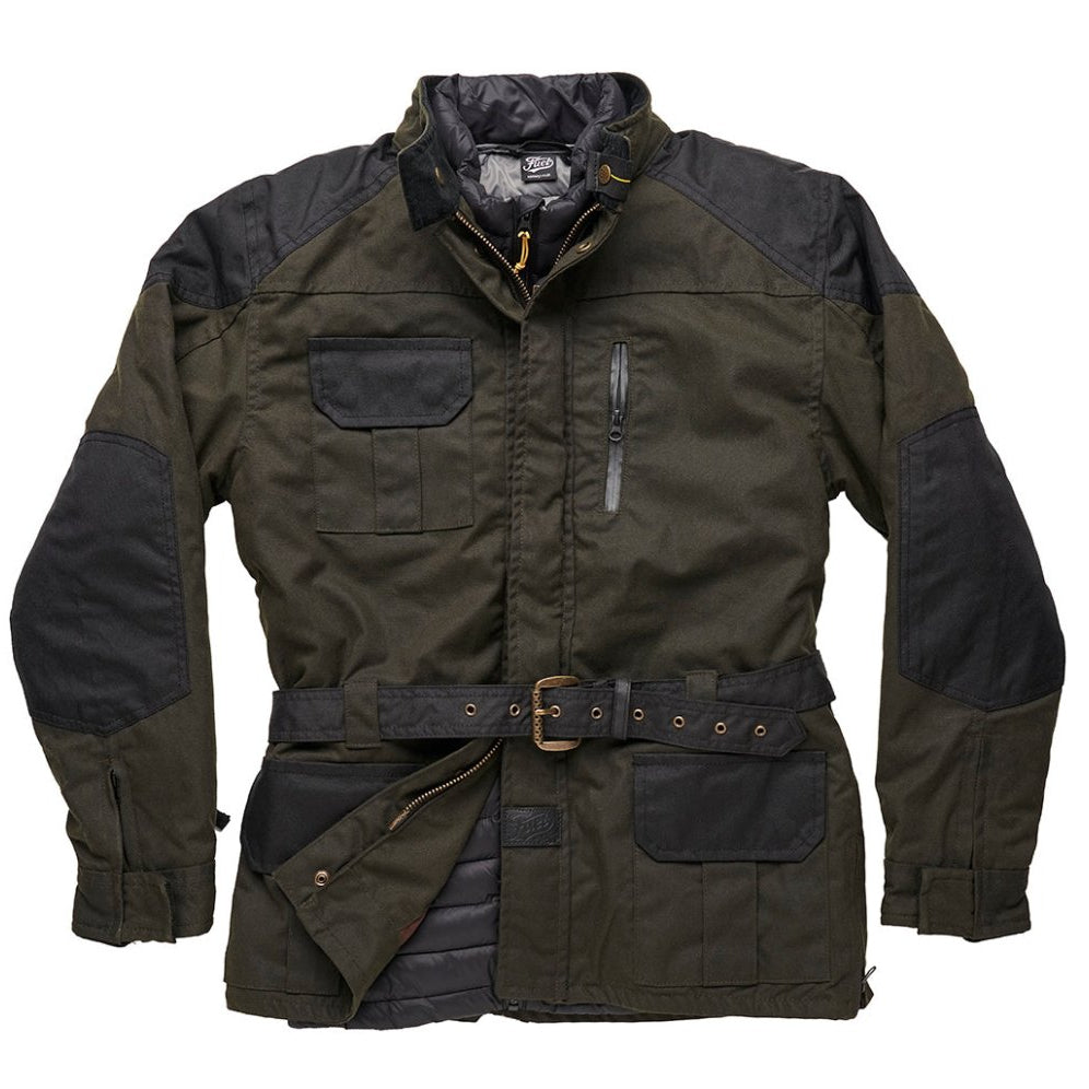 Fuel Bunker Jacket in Dark Green available at Veloce Club