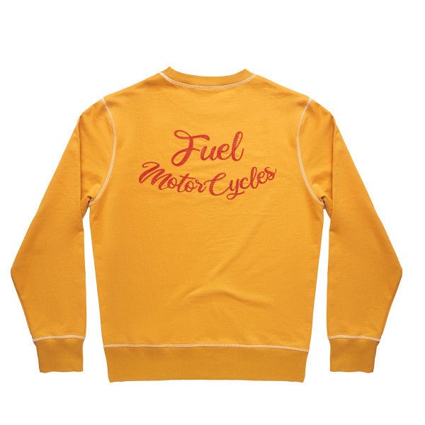 Fuel Crew Sweatshirt in Mustard 
