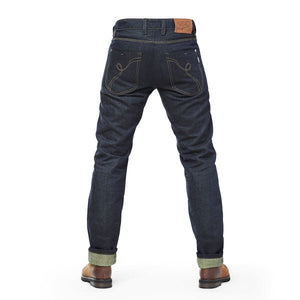 Fuel Greasy Selvedge Jeans in Blue - available at Veloce Club